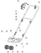 MNE 16 - 2008-2009 - 18-2806-78 - Mountfield Snow Thrower Handle Diagram