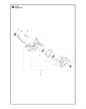 Husqvarna 122Ldx - Crankcase