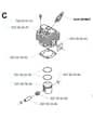 Husqvarna 132R - 1999-2005 - Cylinder Piston