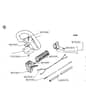 Husqvarna 132RD - 1990-1992 - Handle & Controls 2