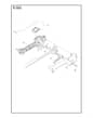 Husqvarna 136Lic - Handle