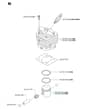 Husqvarna 143R - 2007-Current - Cylinder Piston
