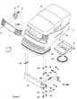 Hayter 155N Ride On Tractor - 155N - Bonnet Assy