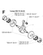 Husqvarna 225 E - Crankshaft