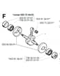 Husqvarna 225R - 1997-2000 - Crankshaft