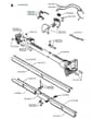 Husqvarna 225RD - 1994-1996 - Shaft & Handle