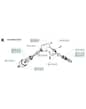 Husqvarna 225RD - 1996-1997 - Steering Column
