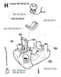 Husqvarna 225RJ - 1997-2000 - Crankcase