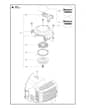 Husqvarna 226HS75S - Starter