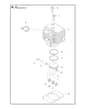 Husqvarna 226K - Cylinder Piston