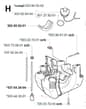 Husqvarna 227R - 2000-2002 - Crankcase