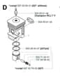 Husqvarna 227R - 2002-Current - Cylinder Piston