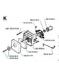 Husqvarna 232R - 1994-1995 - Carburetor & Air Filter