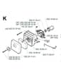 Husqvarna 232R - 1998-2000 - Carburetor & Air Filter