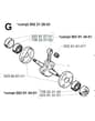 Husqvarna 232R - 1998-2000 - Crankshaft