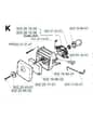 Husqvarna 232R-CAT - 1995-Current - Carburetor & Air Filter