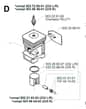 Husqvarna 232RD - 1998-2000 - Cylinder Piston