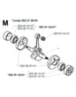 Husqvarna 232RD - 2000-Current - Crankshaft