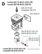 Husqvarna 235R-CAT - 1995-Current - Cylinder Piston