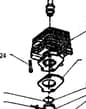 Husqvarna 23r 1993-05 - Cylinder Piston