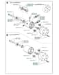 Husqvarna 250PS - 1996-2 - Hydraulic Pump - Motor 2