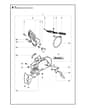 Husqvarna 288XP - Chain Brake & Clutch Cover