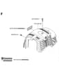 Husqvarna 324HDA55X-SERIES - Cylinder Cover