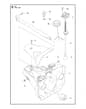 Husqvarna 355FRM - Fuel Tank