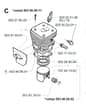 Husqvarna 394XP - 1998-Current - Cylinder Piston