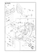 Husqvarna 435EII - Crankcase