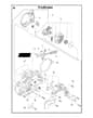 Husqvarna 445ETRIOBRAKE - Chain Brake & Clutch Cover