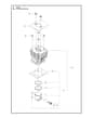 Husqvarna 525HE3 - Cylinder Piston