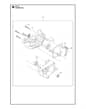Husqvarna 535LS - Crankcase