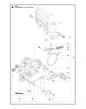 Husqvarna 550XP - Chain Brake & Clutch Cover