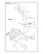 Husqvarna 560XPG - Chain Brake & Clutch Cover