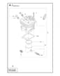 Husqvarna 570 - 2011-Current - Cylinder Piston