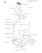 Husqvarna Automower 220 Ac - Chassis Upper 2007-2009