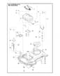 Husqvarna Automower 230 Acx - Chassis Upper