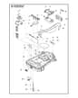 Husqvarna Automower 315X - Chassis Lower