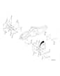 Husqvarna CRT51 - 2008-11 - Tine Assembly