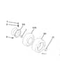 Husqvarna Cth151 T - Wheels & Tyres