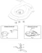 EMPRESS 46 Roller Li Kit - 2022 - 299489073/M22 - Mountfield Rotary Mower Blade Diagram