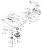 Husqvarna Ez 4824 Ca - Engine Mounting With Guards & Muffler