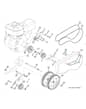 Husqvarna FT900 - 2015-11 - Belt Guard & Pulley