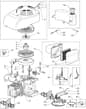 HW514 PD - 2010-2011 - 299537043/M10 - Mountfield Rotary Mower WBE0701 Engine Diagram