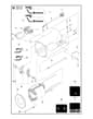 Husqvarna K3000VAC - Motor Housing