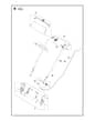 Husqvarna LC 151 - Handle