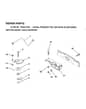 Husqvarna Lr100 - Sector Gear And Axle Support