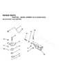 Husqvarna Lr110 - Sector Gear & Axle Support