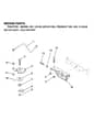 Husqvarna Lr130 - Sector Gear & Axle Support